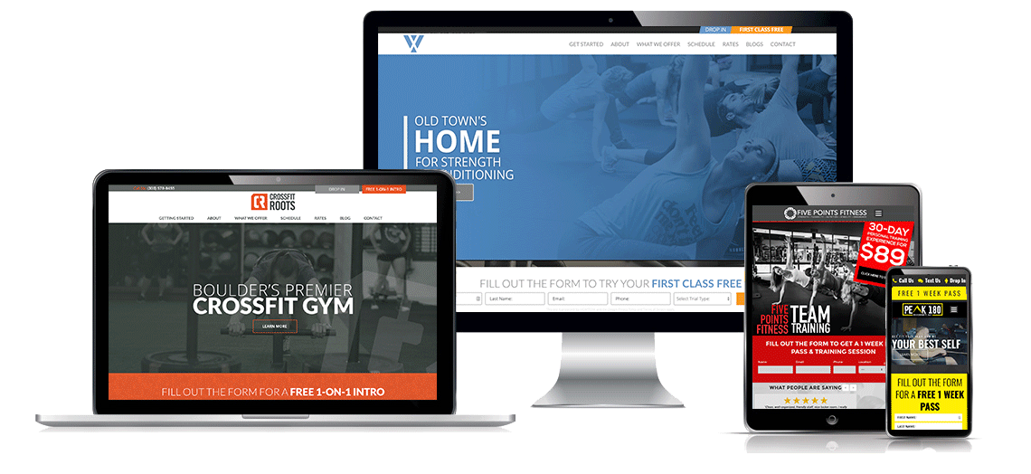 SiteFit CrossFit Gym Website Design Featured Work And Social Media Marketing Ads For CrossFit Gym Owners